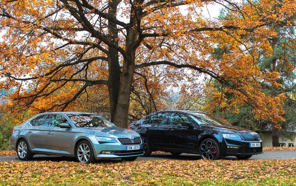 ŠKODA Superb & ŠKODA Octavia RS by Ondřej Daňa 1.jpg