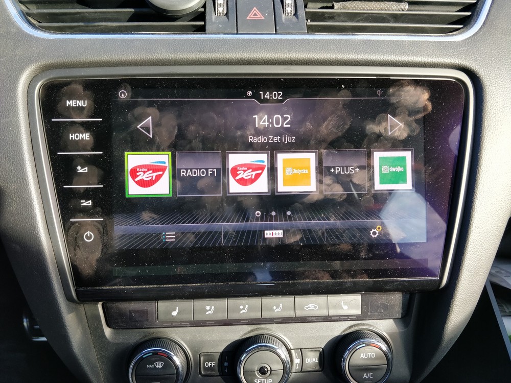 Palcowanie ekran Columbus