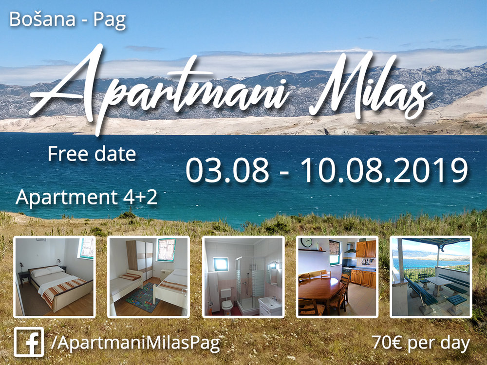 Apartmani Milas Pag